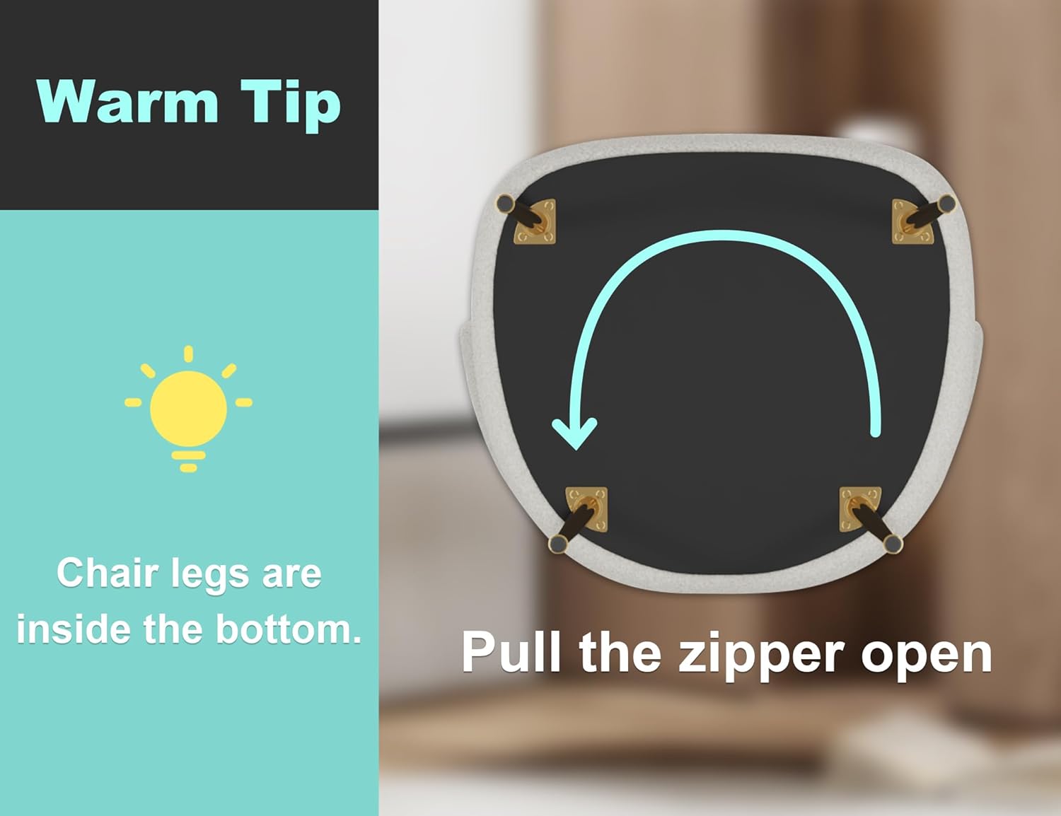 SEYNAR Mid Century Sherpa Boucle Accent Chair, Round Upholstered Barrel Arm Chair for Small Spaces, Fluffy Side Corner Sofa Chair for Living Room, Bedroom, Vanity, Office, Reading Nook(Cream White) - Image 7